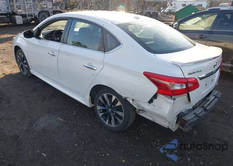 2016 Nissan Sentra Sr z USA, uszkodzony, nr VIN 3N1AB7APXGY318522